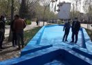 تکمیل مرمت آبنماهای باغ گلستان