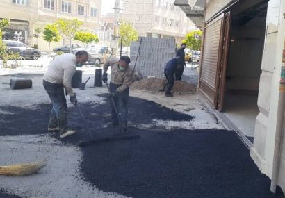 لکه گیری آسفالت و چاله زدایی خیابان باغشمال لکه گیری آسفالت و چاله زدایی خیابان باغشمال