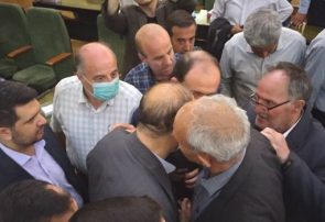 فیلم/ سخنان بی‌تعارف بازنشستگان معترض تامین اجتماعی با استاندار آذربایجان شرقی