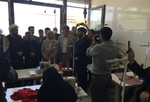 بازدید معاون توسعه روستایی ریاست جمهوری از کارگاه تولیدی پوشاک بانوان در چاراویماق بازدید معاون توسعه روستایی ریاست جمهوری از کارگاه تولیدی پوشاک بانوان در چاراویماق