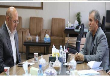 جلسه مشترک فرماندار اهر با مدیرکل راه و شهرسازی آذربایجان شرقی