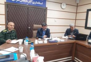 جلسه قرارگاه پدافند پرتوی آذربایجان شرقی برگزار شد جلسه قرارگاه پدافند پرتوی آذربایجان شرقی برگزار شد
