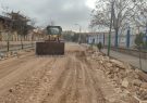 پاکسازی و جمع‌آوری نخاله از محل فاطمیون شهرک امام خمینی (ره)