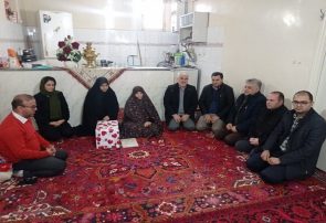 دیدار شهردار منطقه ۱۰ با خانواده معظم شهید والامقام « علی باقری کلجه لو»