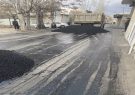 آسفالت ریزی ۱۳۲ تنی شهرداری منطقه ۱۰ تبریز طی هفته اخیر