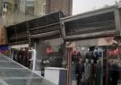 صدور اخطاریه به تابلوهای بدمنظر مشاغل در محدوده میدان نماز صدور اخطاریه به تابلوهای بدمنظر مشاغل در محدوده میدان نماز
