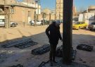 اتمام بتن ریزی ستون های باغ موزه ستارخان/اجرای ایزوگام استخر ستارخان