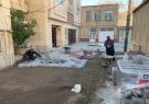 کف‌سازی کوی گندم راه آهن با ۳۵ درصد پیشرفت فیزیکی