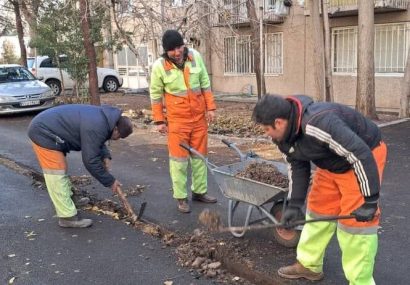 پاکسازی کانال‌ها و رفع آبگرفتگی غرب و شمالغرب تبریز