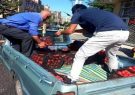 جمع‌آوری ۱۸۵ خودرو سد معبری و طبق میوه فروش از سطح منطقه ۴