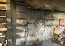 آتش سوزی کارگاه کفاشی در کوچه خویی حرمخانه