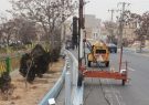 نصب گاردریل در خیابان ملاصدرا جنوبی توسط شهرداری منطقه 2 نصب گاردریل در خیابان ملاصدرا جنوبی توسط شهرداری منطقه ۲