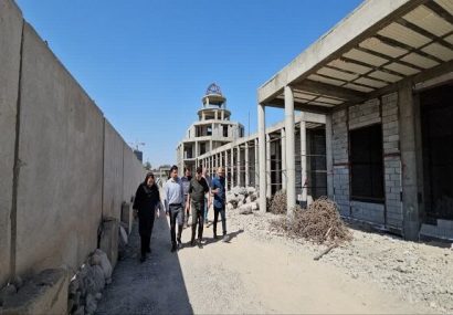 شروع نماکاری عمارت کلاهفرنگی / تسریع اجرای پروژههای عمرانی شروع نماکاری عمارت کلاهفرنگی / تسریع اجرای پروژههای عمرانی